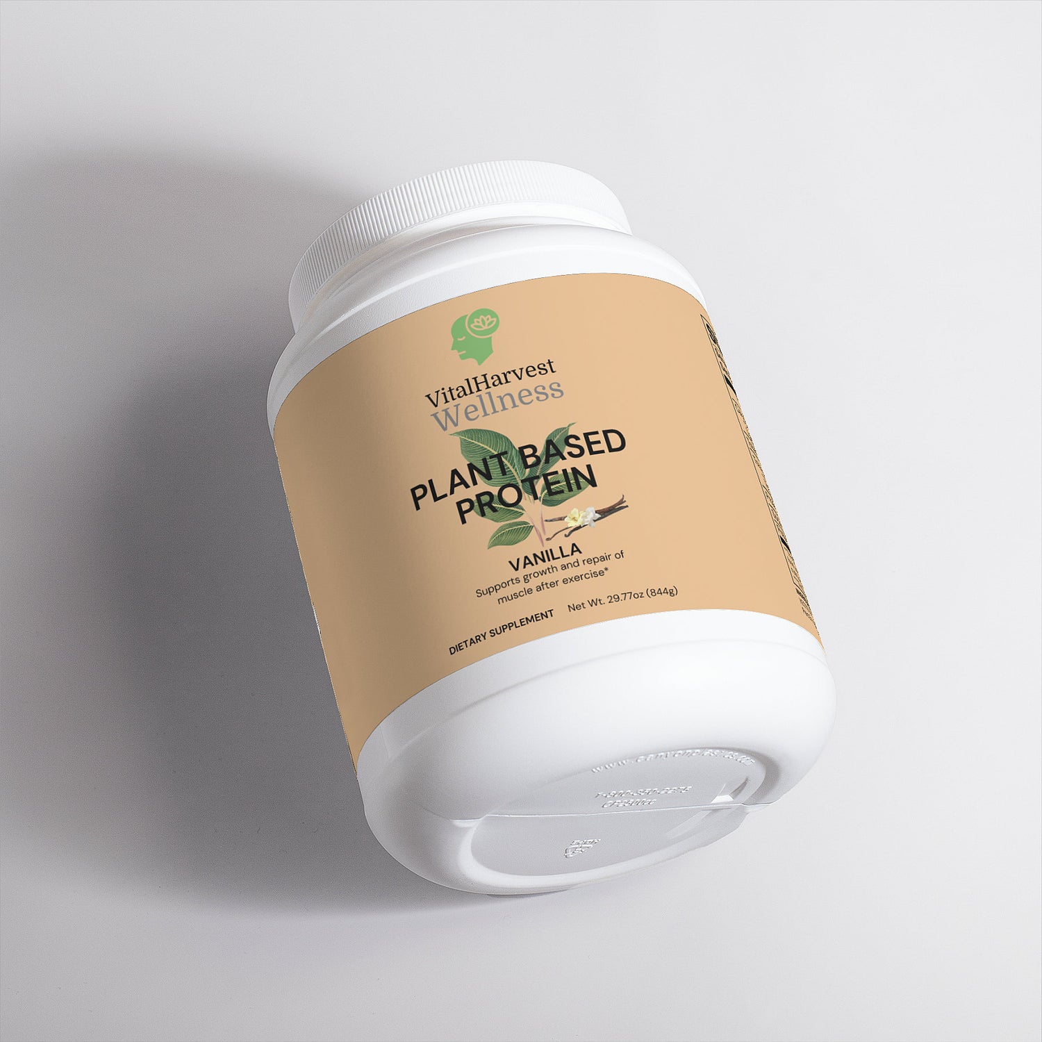 Plant Protein Powder (Vanilla) – Premium, Dairy-Free, and Gluten-Free