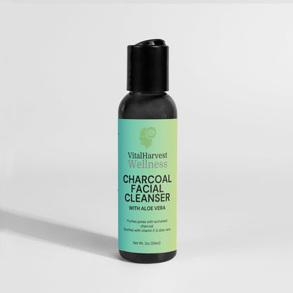 Paraben-Free Charcoal Facial Cleanser: Refresh &amp; Revitalize Your Skin